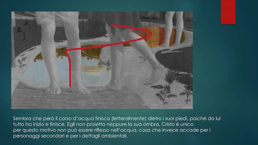 Piero Della Francesca (1420-1492)
Piero di Benedetto de' Franceschi
Pittore intellettuale di grande cultura, e
difficile da interpretare. Le