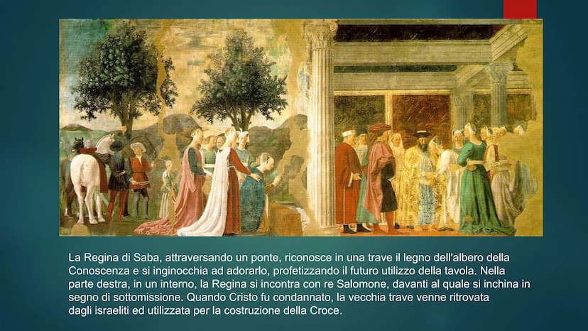 Piero Della Francesca (1420-1492)
Piero di Benedetto de' Franceschi
Pittore intellettuale di grande cultura, e
difficile da interpretare. Le