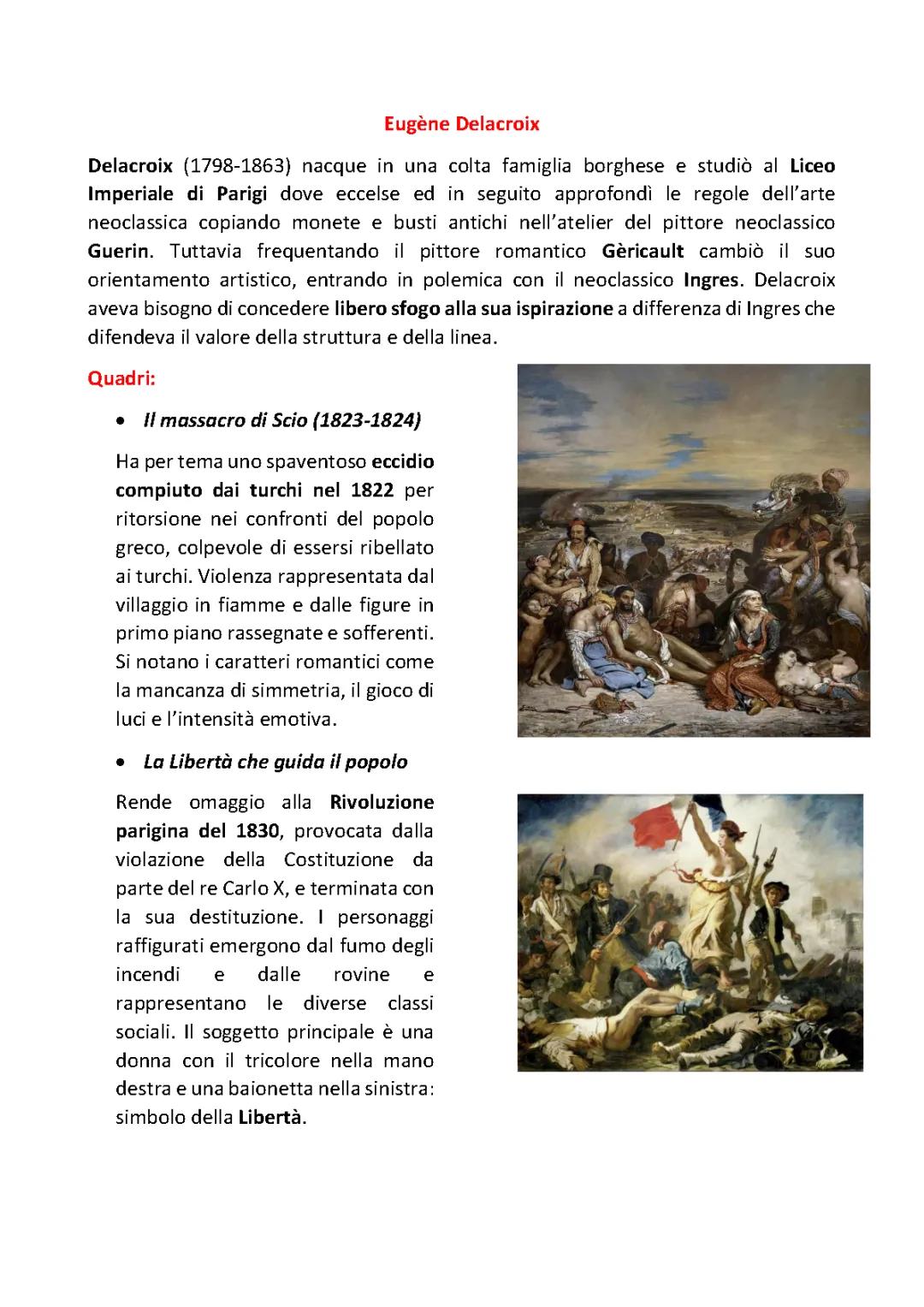 Scopri Delacroix e Hayez: Grandi Artisti del Romanticismo