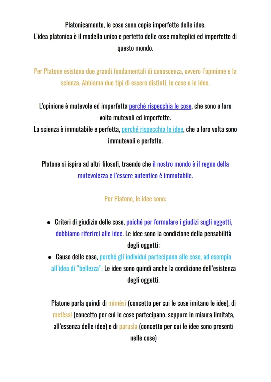 Capitolo III, Filosofia
Platone
Aristocle nacque ad Atene nel 428 a.C. da una famiglia aristocratica, morì nel 347
a.C. Venne soprannominato
