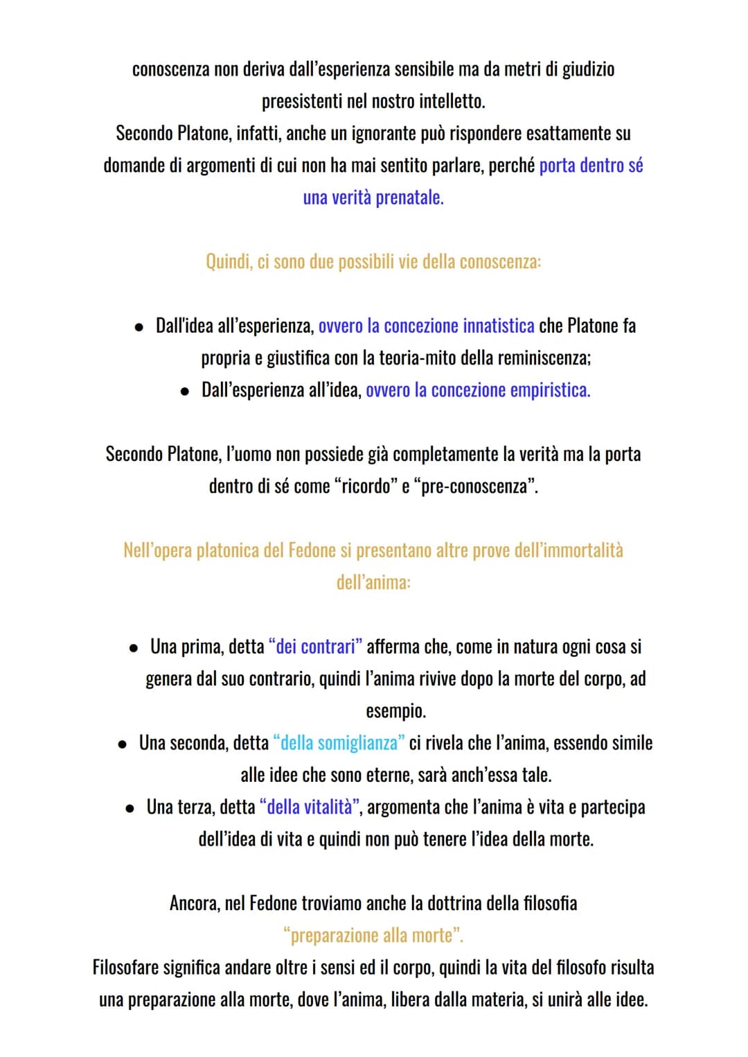 Capitolo III, Filosofia
Platone
Aristocle nacque ad Atene nel 428 a.C. da una famiglia aristocratica, morì nel 347
a.C. Venne soprannominato