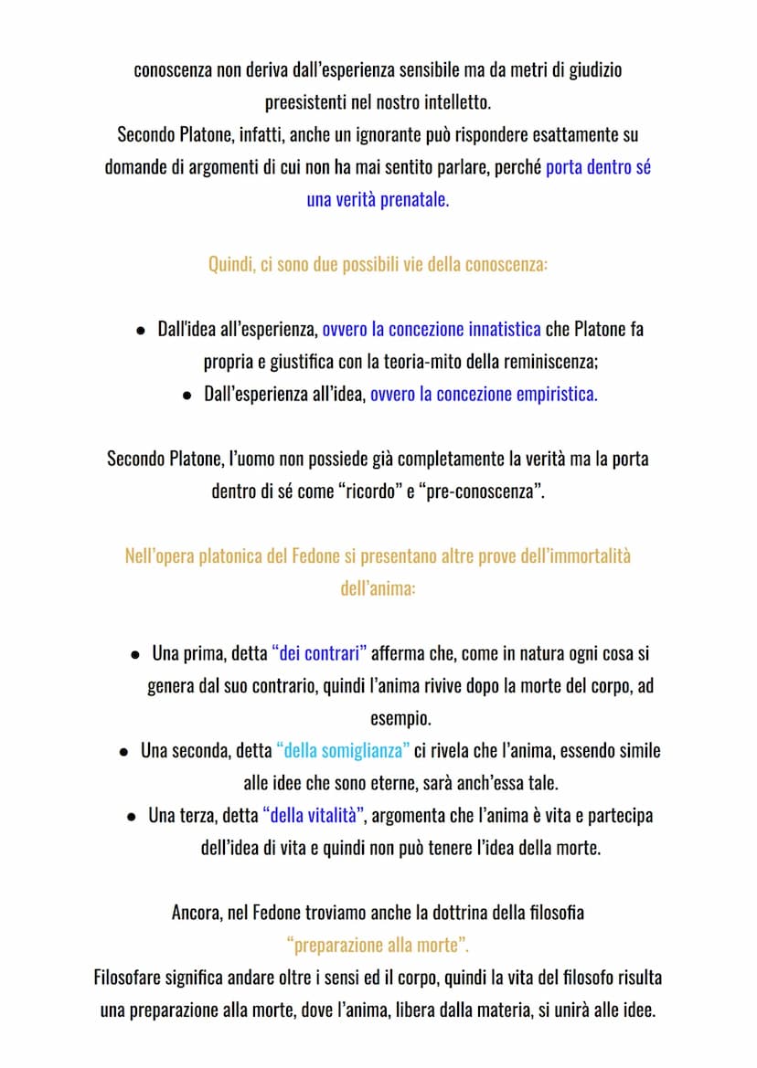 Capitolo III, Filosofia
Platone
Aristocle nacque ad Atene nel 428 a.C. da una famiglia aristocratica, morì nel 347
a.C. Venne soprannominato