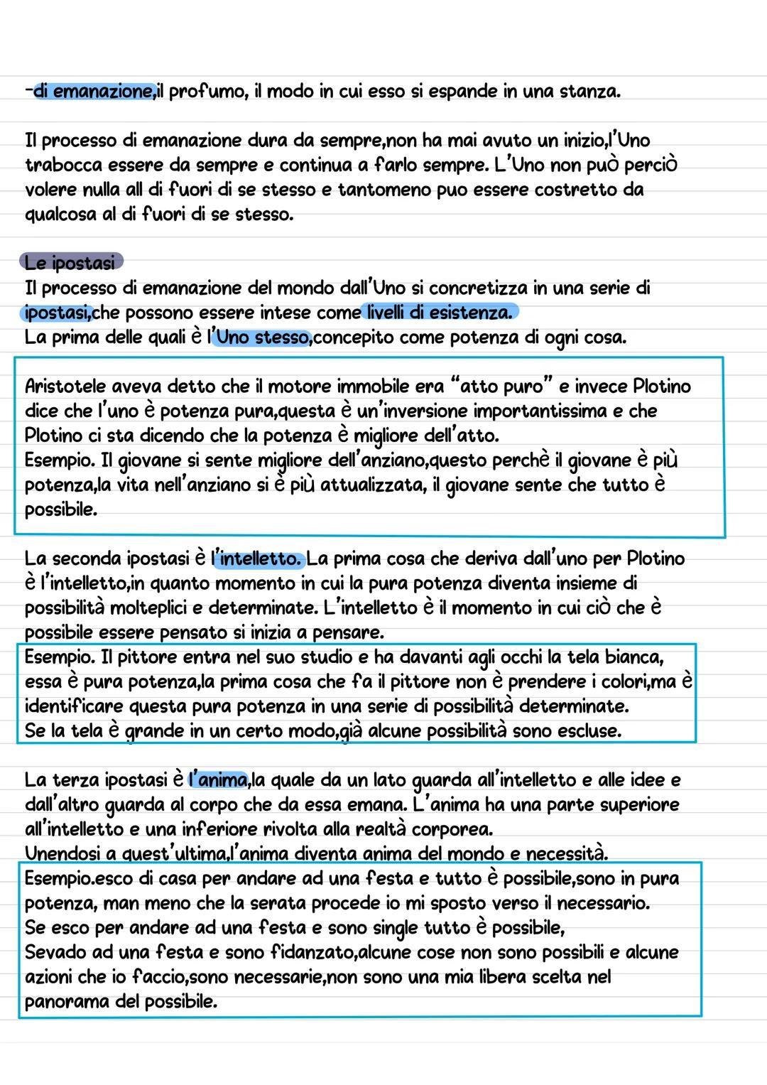 Plotino
Il neoplatonismo è quella particolare interpretazione del pensiero di Platone che
venne data in età ellenistica,e che riassume in sè