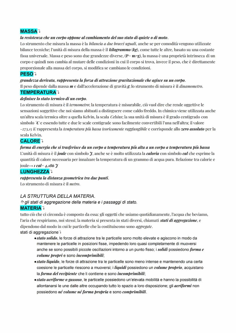 LE GRANDEZZE E LE MISURE.
➡le grandezze fisiche e il Sistema Internazionale.
Per descrivere i corpi abbiamo bisogno di definire le loro prop