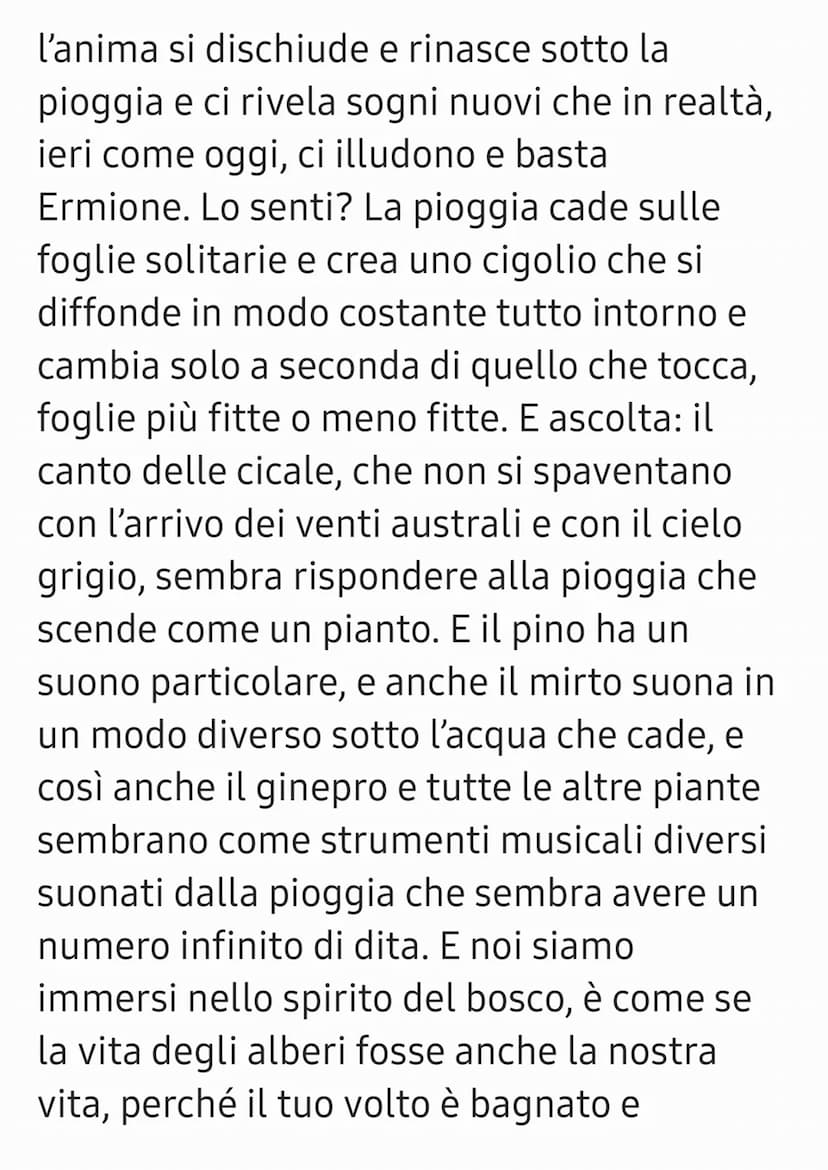 La Pioggia Nel Pineto
La lirica, pubblicata nel 1993, appartiene
alla sezione centrale di Alcyone, dedicata
all'estate. Il poeta, insieme a 