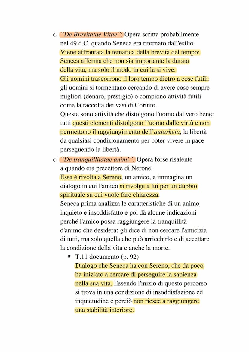 Seneca
• La vita
Seneca nasce a Cordova intorno al 4 d.C, e apparteneva ad
una famiglia ricca del rango equestre. Sin da piccolo studia
a Ro