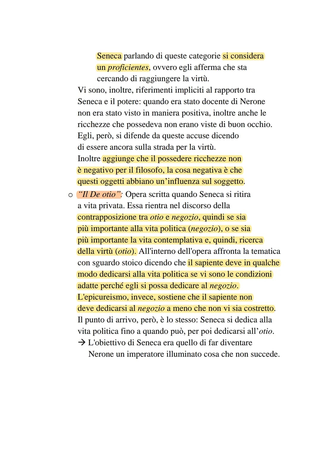 Seneca
• La vita
Seneca nasce a Cordova intorno al 4 d.C, e apparteneva ad
una famiglia ricca del rango equestre. Sin da piccolo studia
a Ro