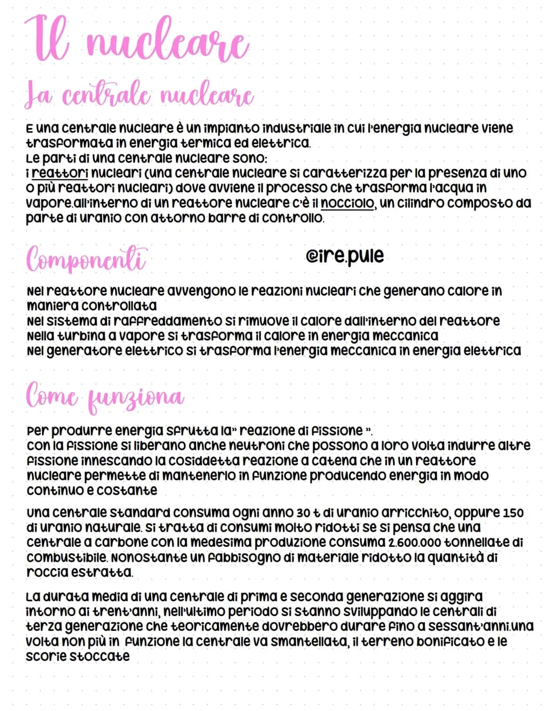 la centrale nucleare