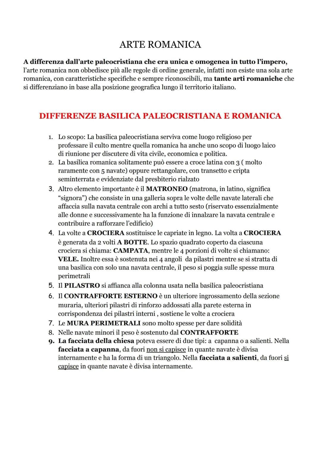 Architettura romanica 