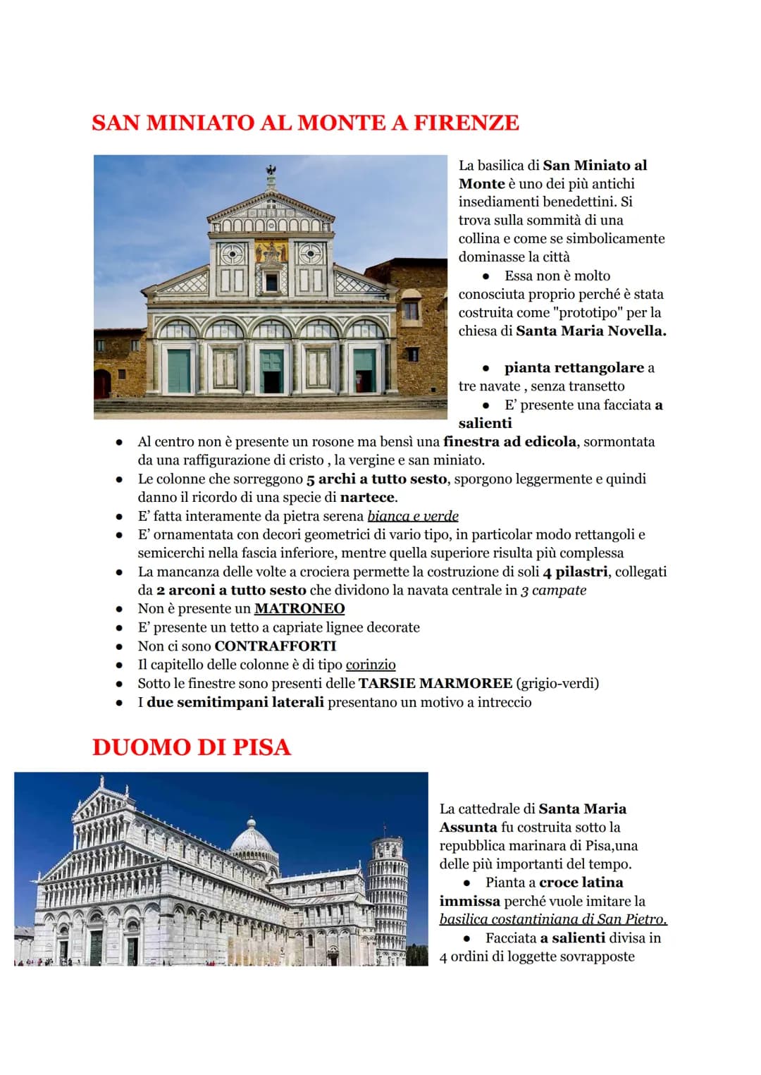 ARTE ROMANICA
A differenza dall'arte paleocristiana che era unica e omogenea in tutto l'impero,
l'arte romanica non obbedisce più alle regol