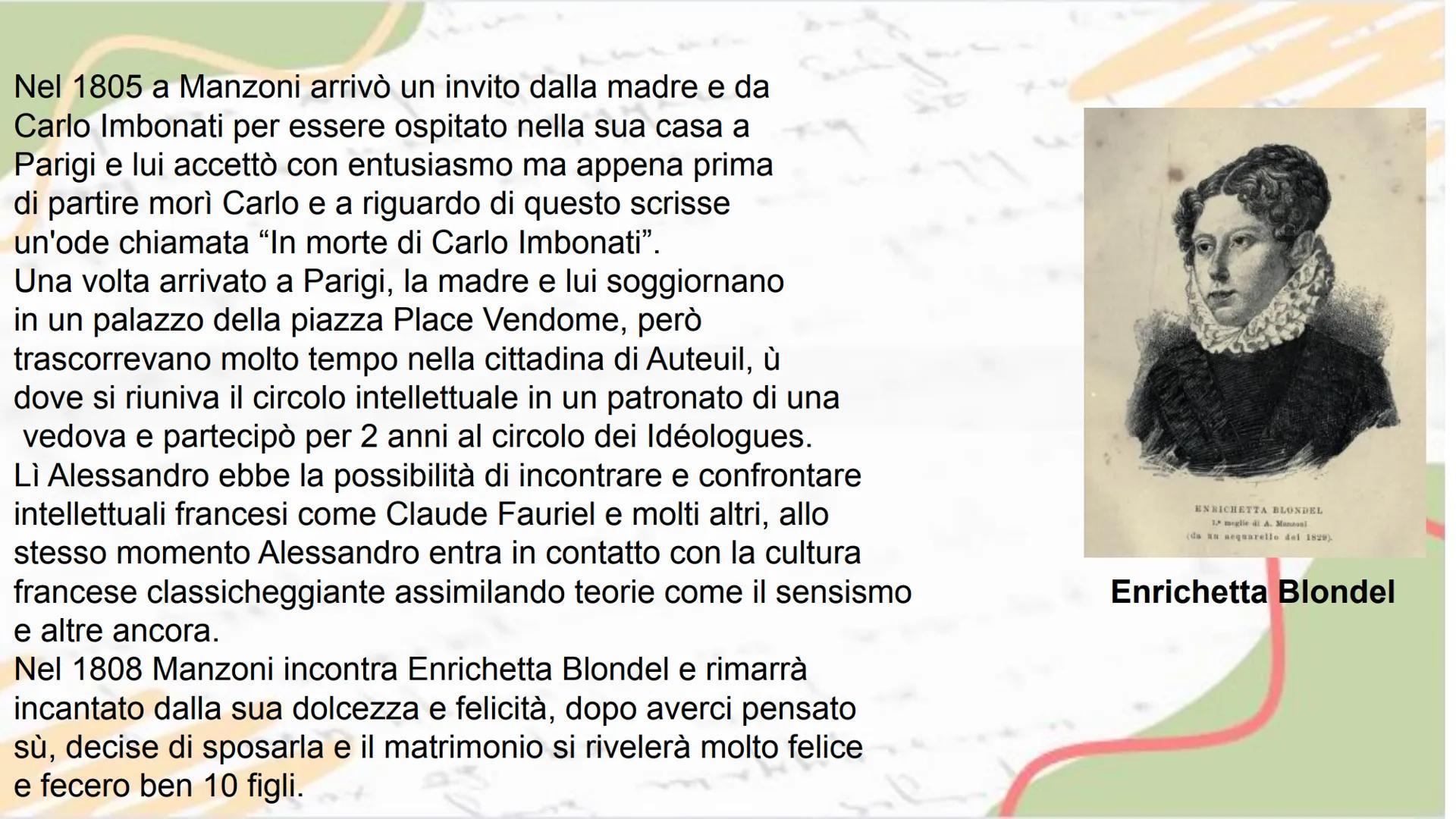 ~877~
Alessandro
Manzoni
Vita, pensiero e opere Alessandro Manzoni è stato un poeta, drammaturgo,
scrittore italiano ed è considerato uno de