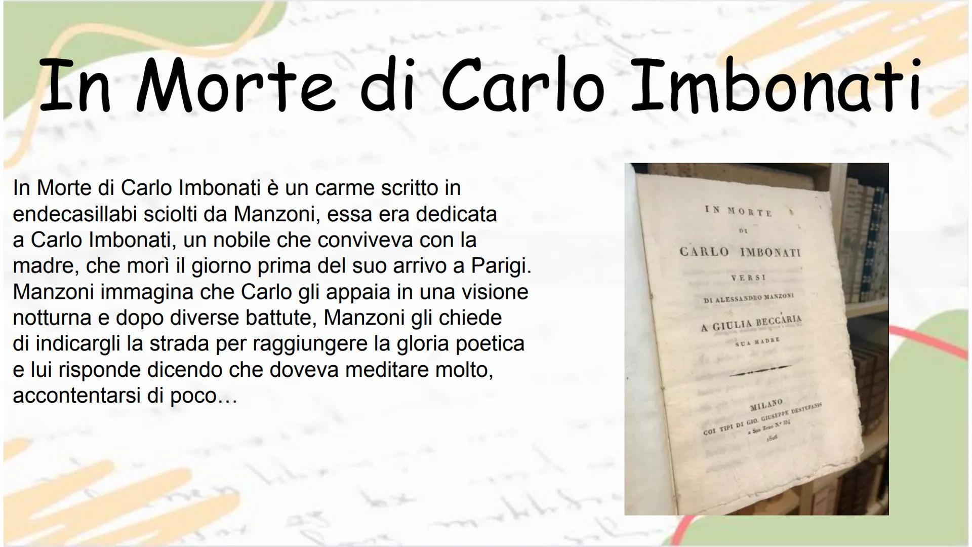 ~877~
Alessandro
Manzoni
Vita, pensiero e opere Alessandro Manzoni è stato un poeta, drammaturgo,
scrittore italiano ed è considerato uno de