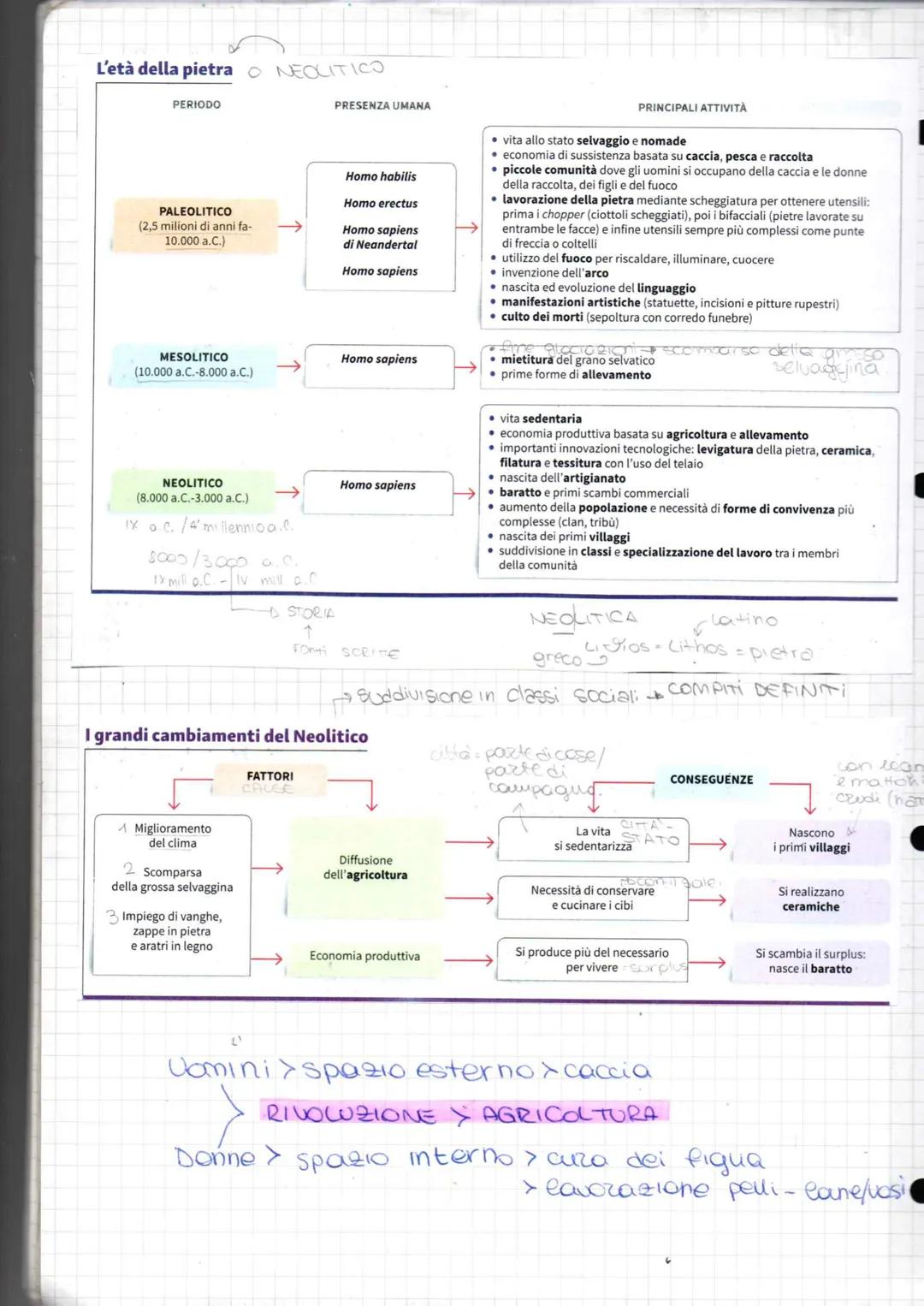 coloro di rosso (= sangue).
worti che
HOMO SAPIENS: sepelisce
Le ere geologiche
Era archeozoica
(3,5 miliardi-570 milioni
di anni fa)
Era pa