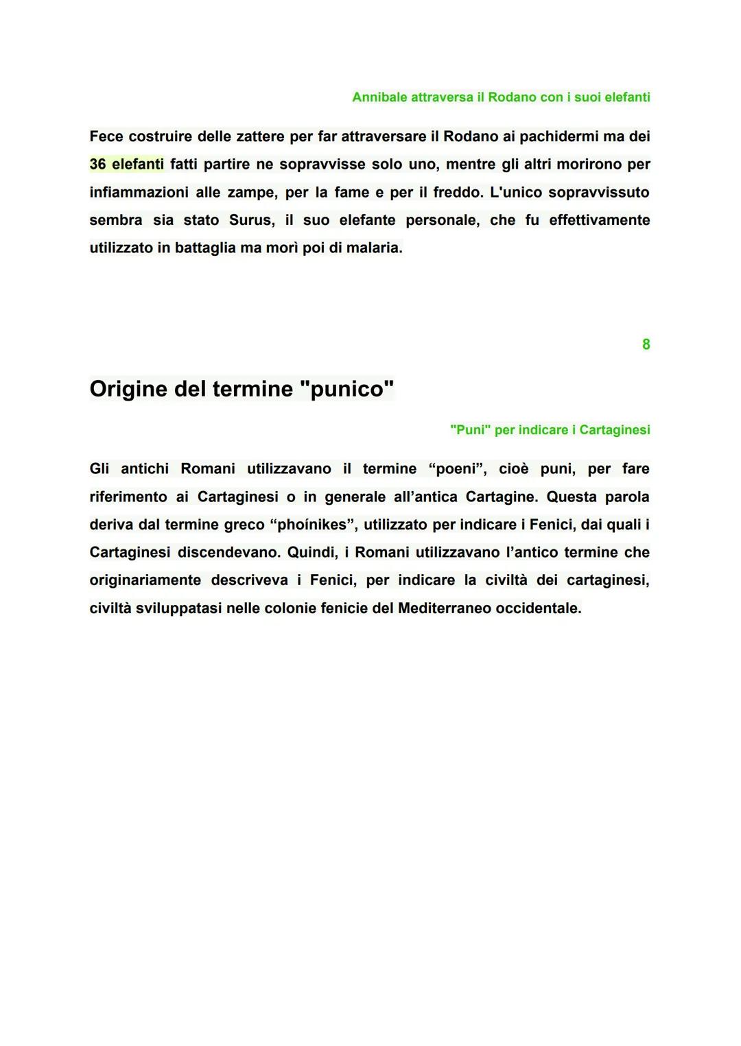 Guerre puniche: introduzione
Roma, con la vittoria romana sui cartaginesi nelle tre guerre puniche
combattute tra 264 e 146 a.C., compì il p
