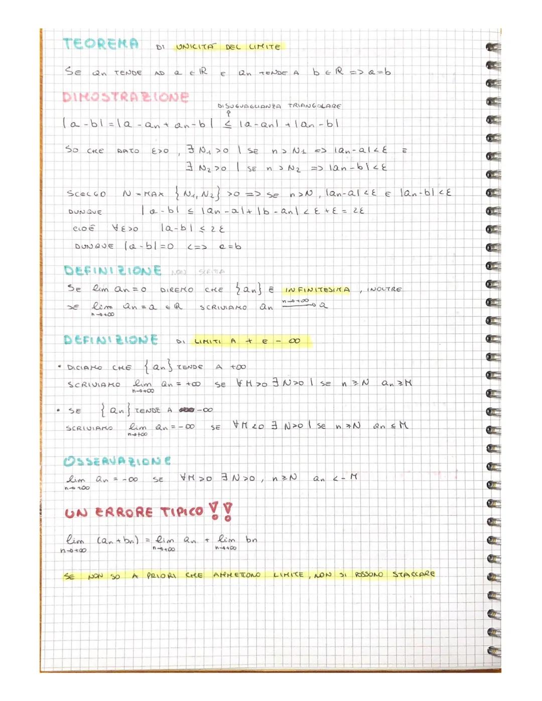 DEFINTELONE
UNA SUCCESSIONE NUMERICA ê UNA
SUCCESSIONI NUMERI CHE
NOTAZIONE
UNA SUCCESSIONE
{an}n
CERTO N
IDEA DI LIMITE
UNA SUCCESSIONE {an
