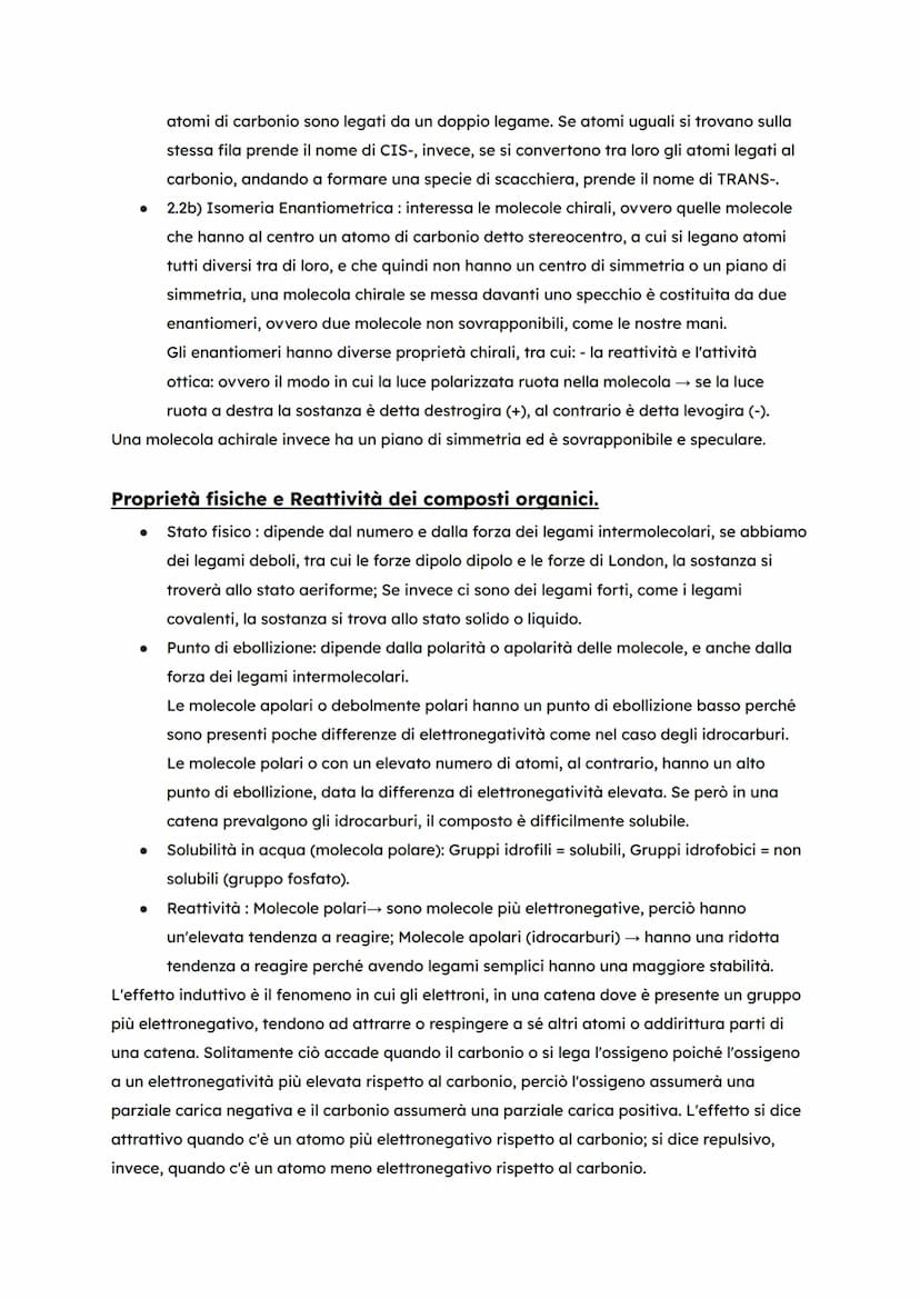 
<p>La Chimica Organica si occupa dello studio delle molecole viventi ed è conosciuta anche come "chimica del carbonio". Infatti, l'elemento