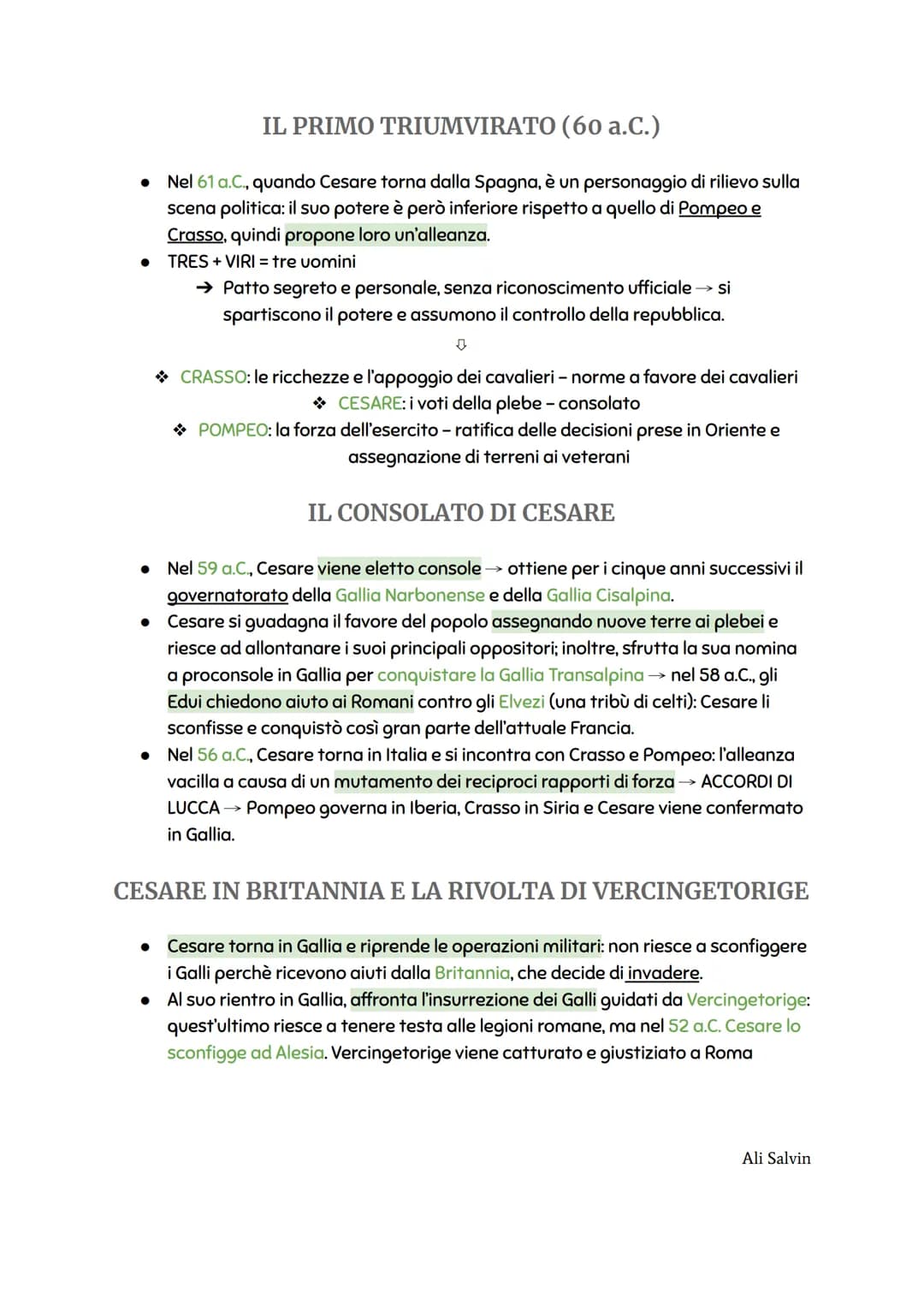CAPITOLO I-L'ETA' DI GIULIO CESARE
ROMA DOPO SILLA
● La situazione torna ad essere instabile poiché la repubblica vive una crisi
irreversibi