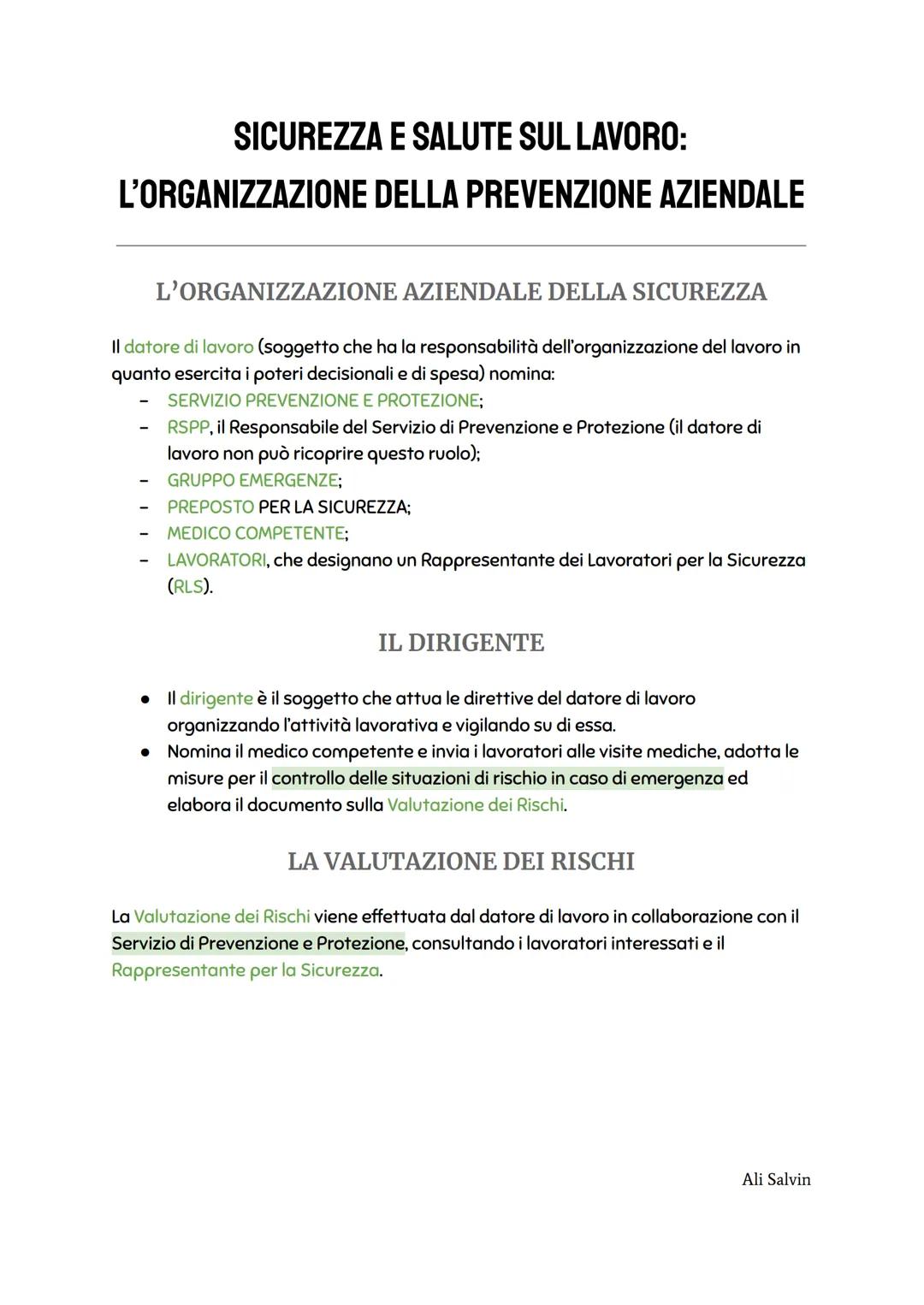 PREVENZIONE E PROTEZIONE

PREVENZIONE Complesso delle misure necessarie per evitare o diminuire i
rischi professionali

PROTEZIONE Insieme d