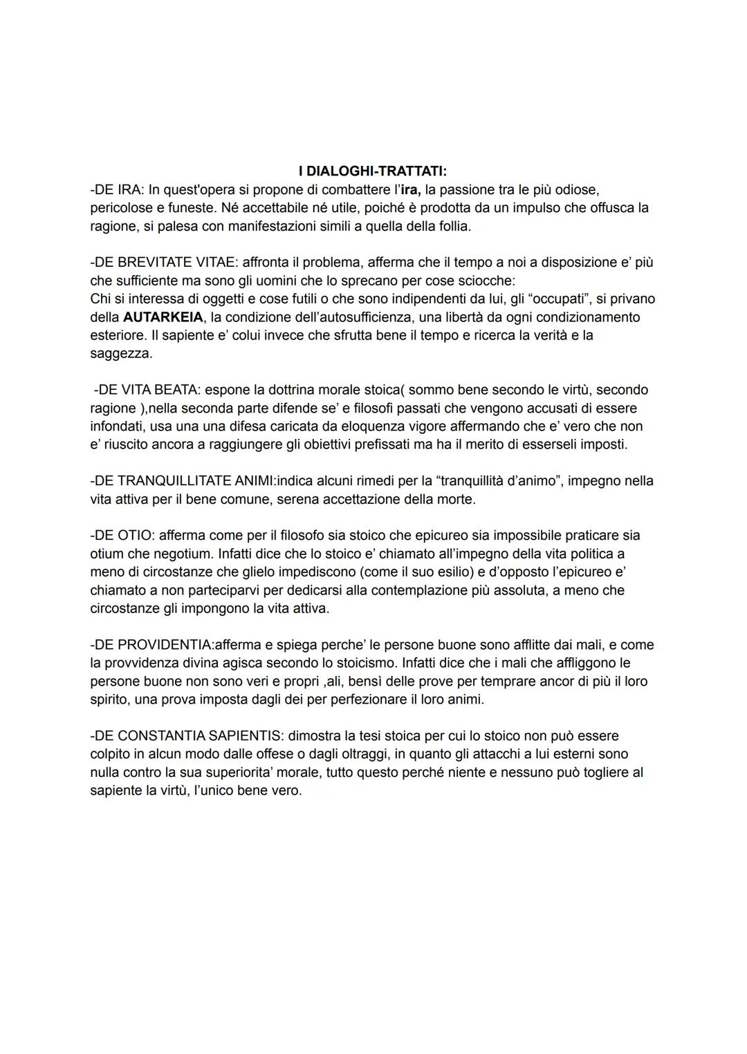 SENECA
Seneca vuole ridefinire la figura dell'uomo di cultura in un'epoca in cui la partecipazione
attiva al negotium era impossibile. E' l'