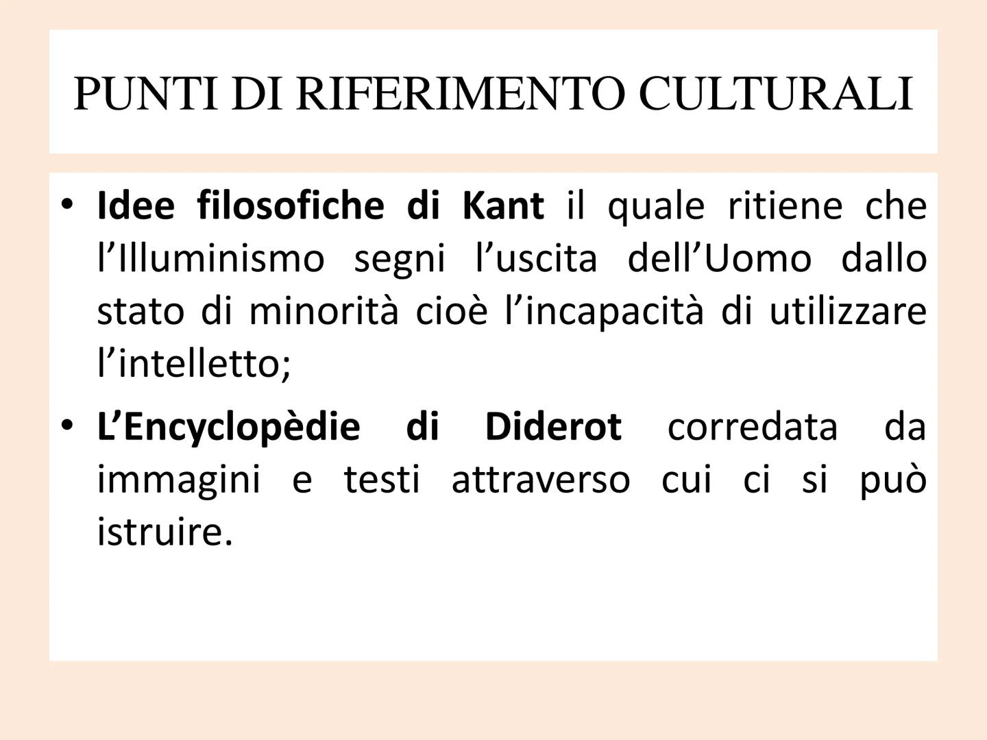 Contesto storico - politico
La vicenda del Neoclassicismo inizia verso la metà del XVIII secolo
(1750), per concludersi con la fine dell'imp
