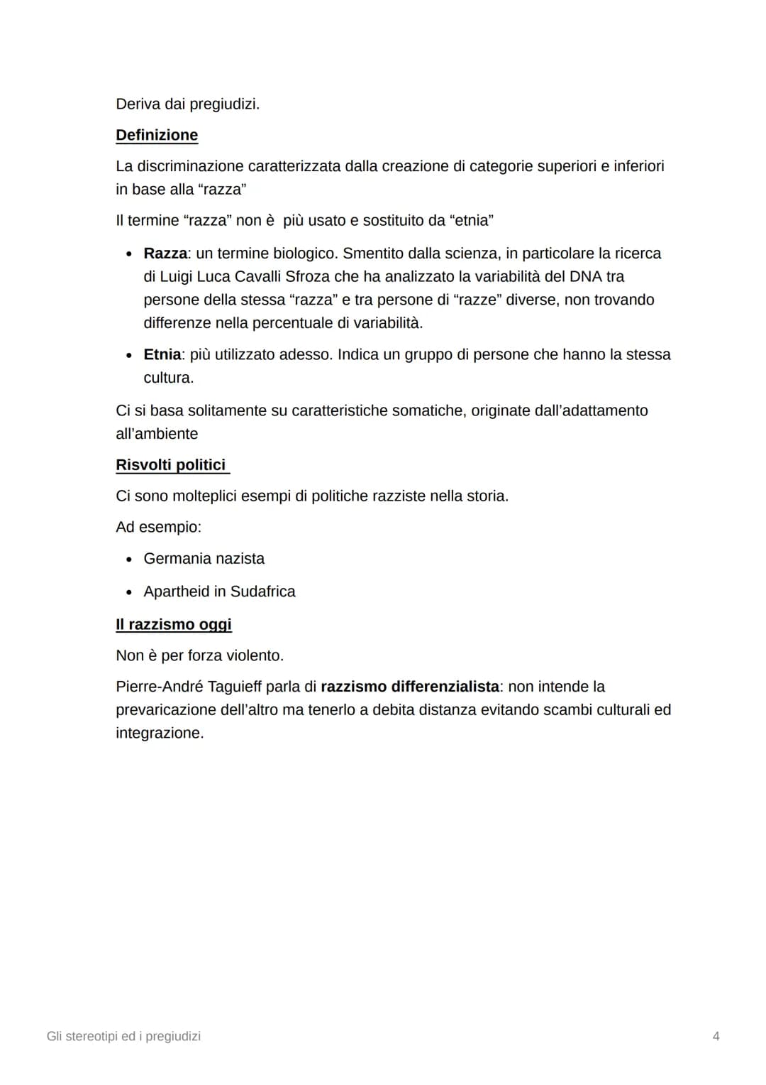 Gli stereotipi ed i pregiudizi
Tags Pregiudizi Psicologia sociale Stereotipi
▼ Stereotipi
Definizione
Un insieme di credenze semplificate e 