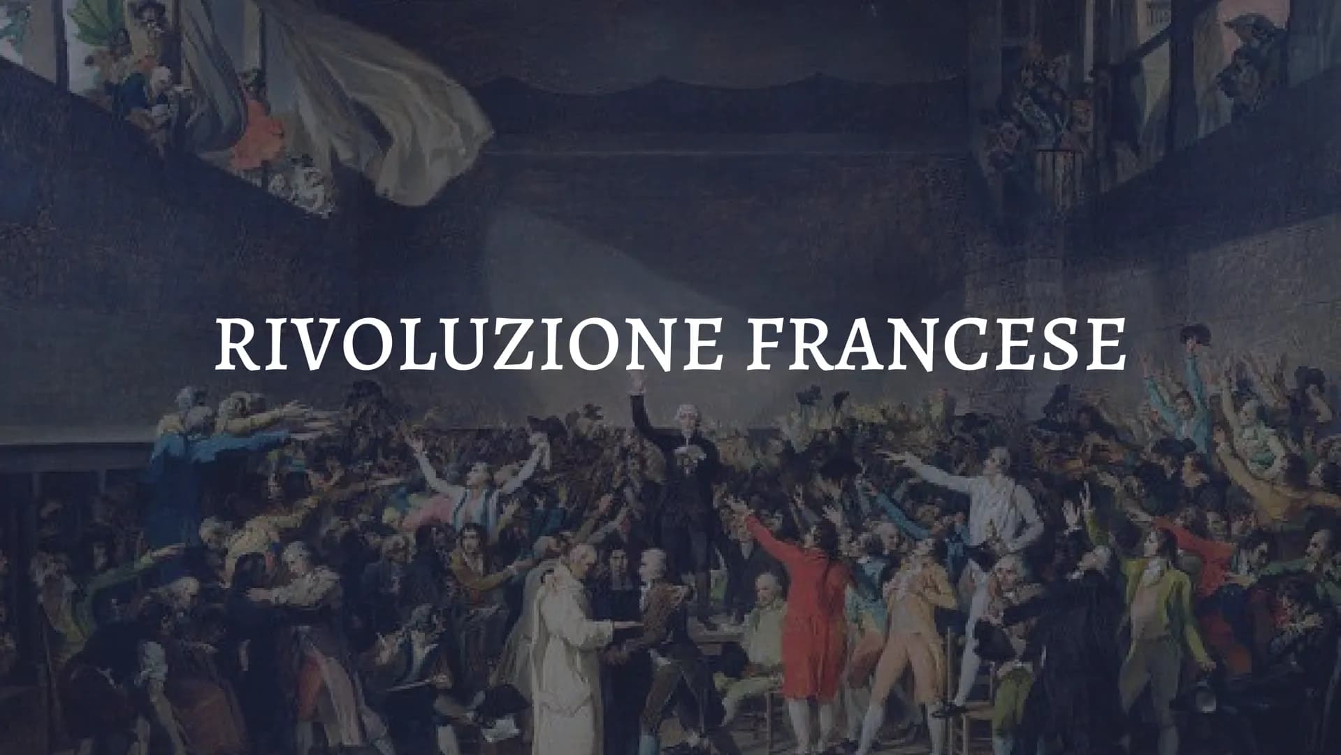 RIVOLUZIONE FRANCESE CONVOCAZIONE
STATI GENERALI
CRISI E
DEGLI
Nella seconda metà del 700' la
Francia deve affrontare una crisi
finanziaria 