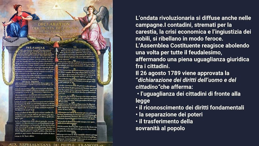 RIVOLUZIONE FRANCESE CONVOCAZIONE
STATI GENERALI
CRISI E
DEGLI
Nella seconda metà del 700' la
Francia deve affrontare una crisi
finanziaria 