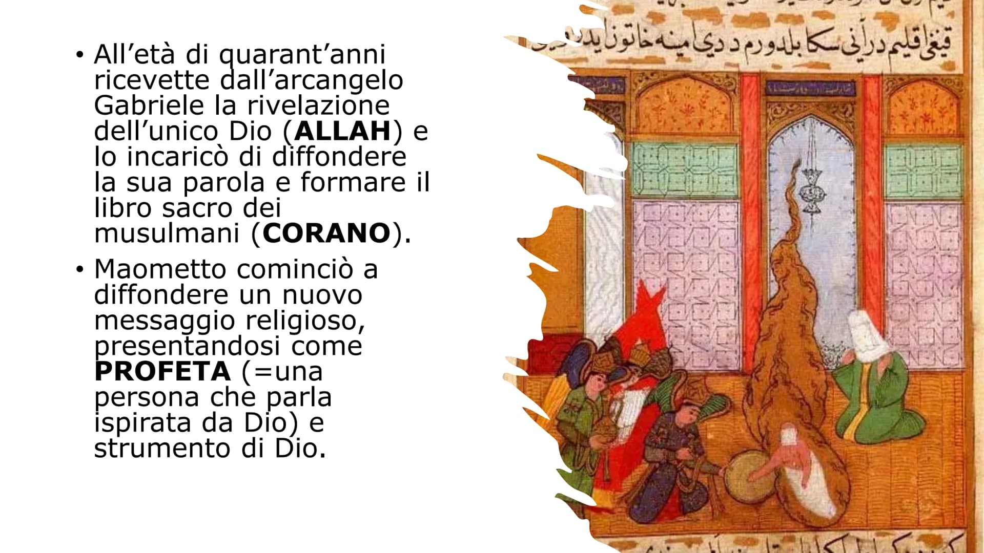 Il mondo Arabo
an L'ARABIA
●
• Il territorio dell'Arabia
è caratterizzato da
deserti, sabbia e rocce.
• Gli Arabi chiamavano
●
l'Arabia Al-J
