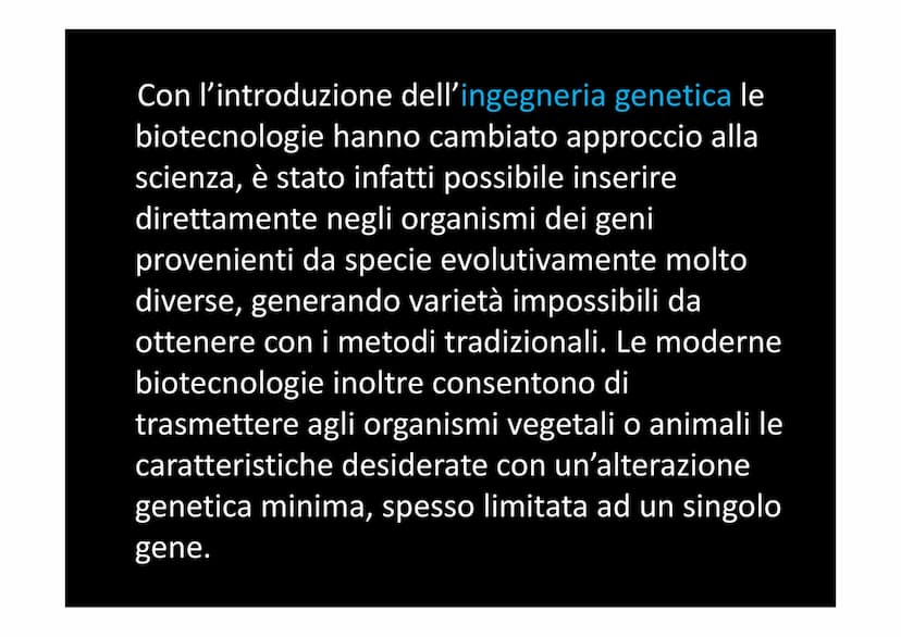 LE BIOTECNOLOGIE E L'INGEGNERIA
GENETICA
XXXXX
| |
L Con il termine biotecnologie si intende
l'utilizzo di organismi viventi, o parte di ess