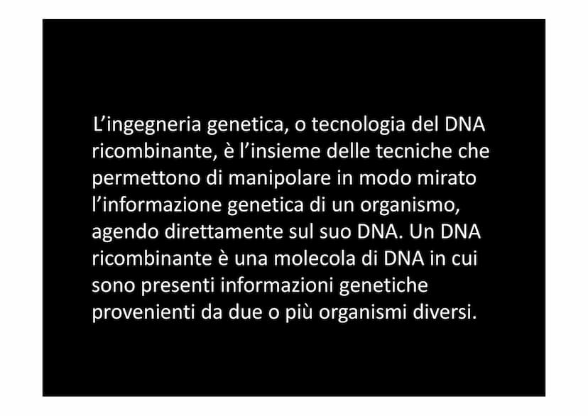 LE BIOTECNOLOGIE E L'INGEGNERIA
GENETICA
XXXXX
| |
L Con il termine biotecnologie si intende
l'utilizzo di organismi viventi, o parte di ess