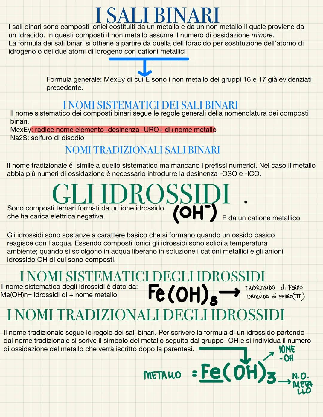 NOMENCLATURA
Dalla distribuzione della carica elettrica in una molecola dipendono molto per le sue proprietà fisiche e chimiche per
questo m