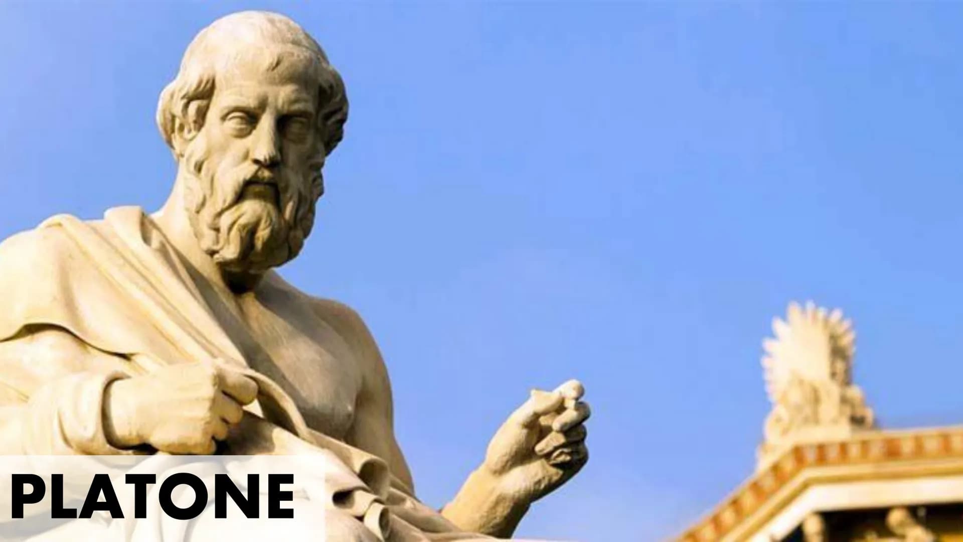 PLATONE Chi è Platone?
Nato da una delle più importanti famiglie di Atene, Platone era destinato all'impegno politico e
amministrativo. Ques