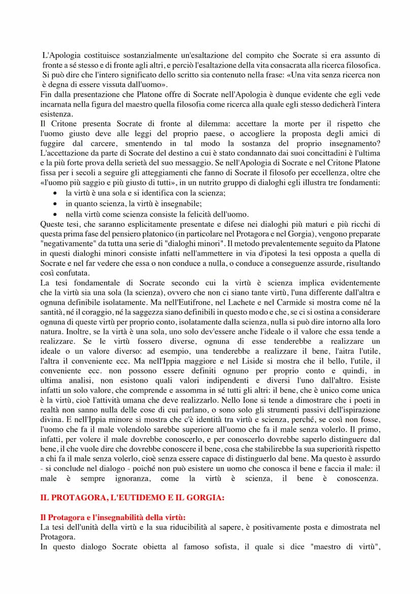 FILOSOFIA: PLATONE
LA VITA:
Le prime esperienze politiche:
Platone nacque ad Atene, da famiglia aristocratica, nel 428/427 a.C. Il suo vero 