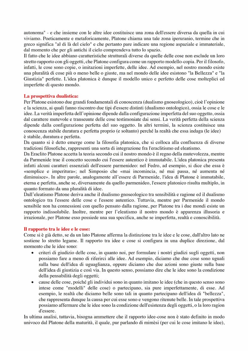 FILOSOFIA: PLATONE
LA VITA:
Le prime esperienze politiche:
Platone nacque ad Atene, da famiglia aristocratica, nel 428/427 a.C. Il suo vero 