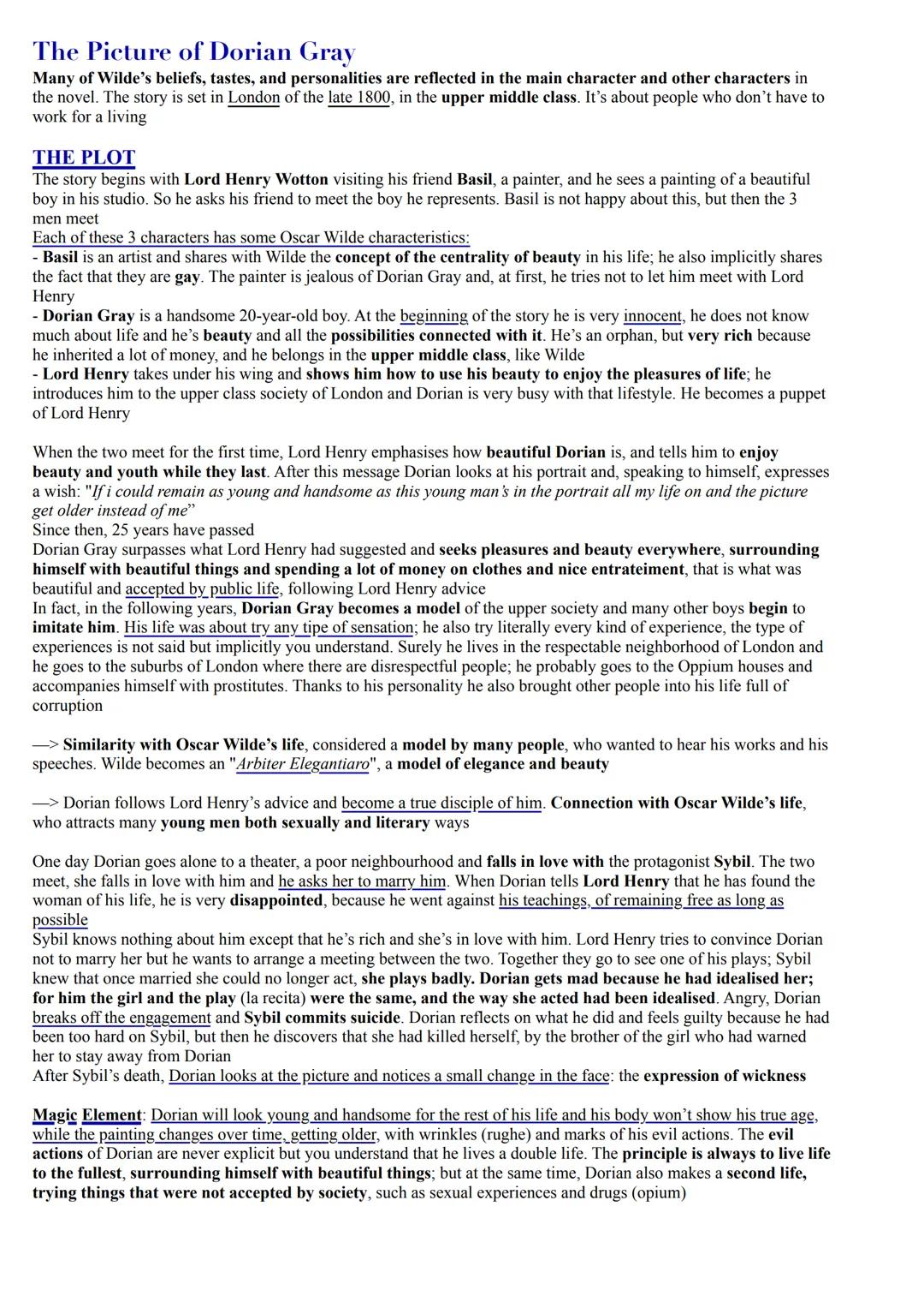 Aestheticism and Decadence
Is the most important author of the Aesthetic Movement, which represents a reaction against the dominant
moralism