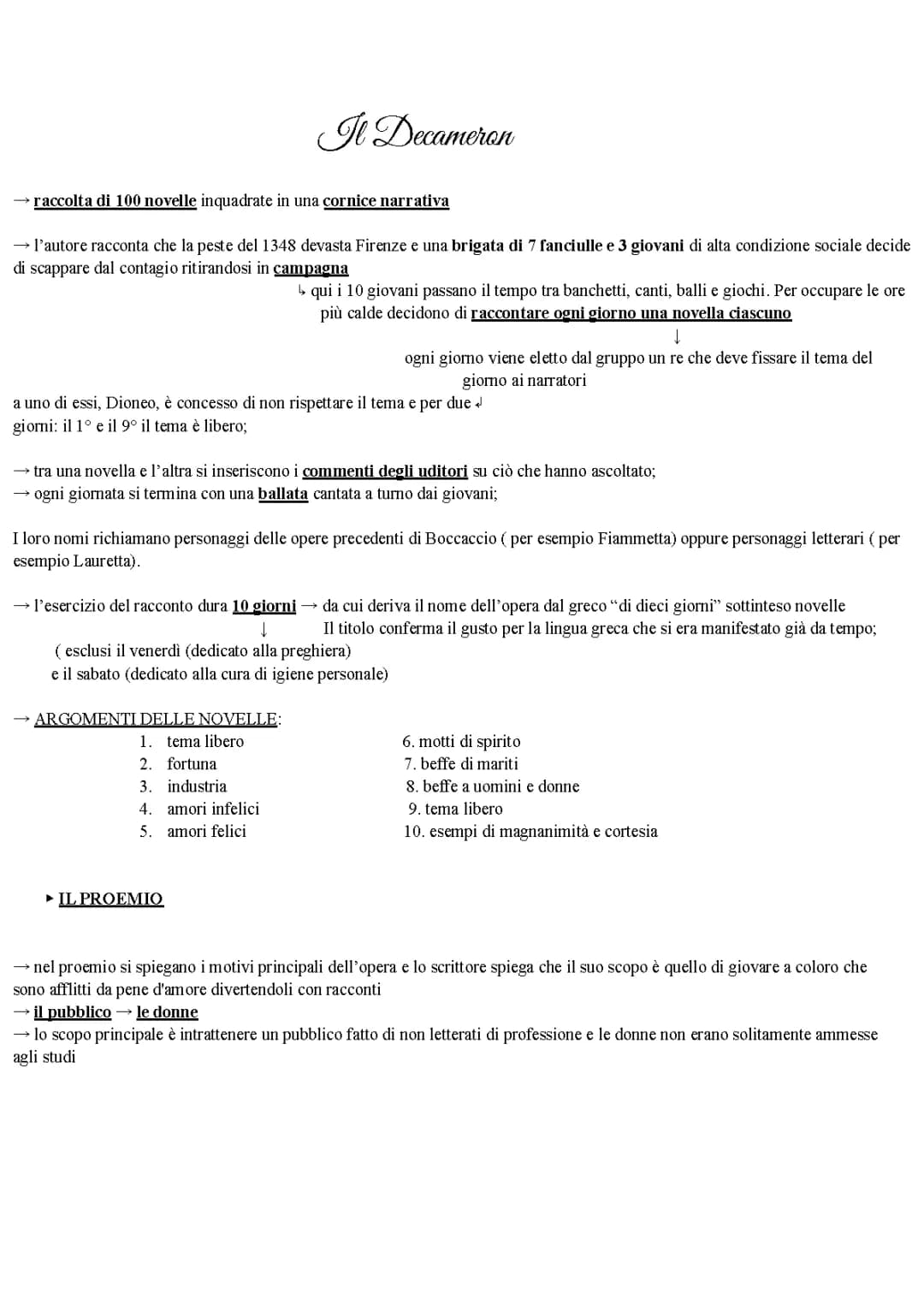 Il Decameron 