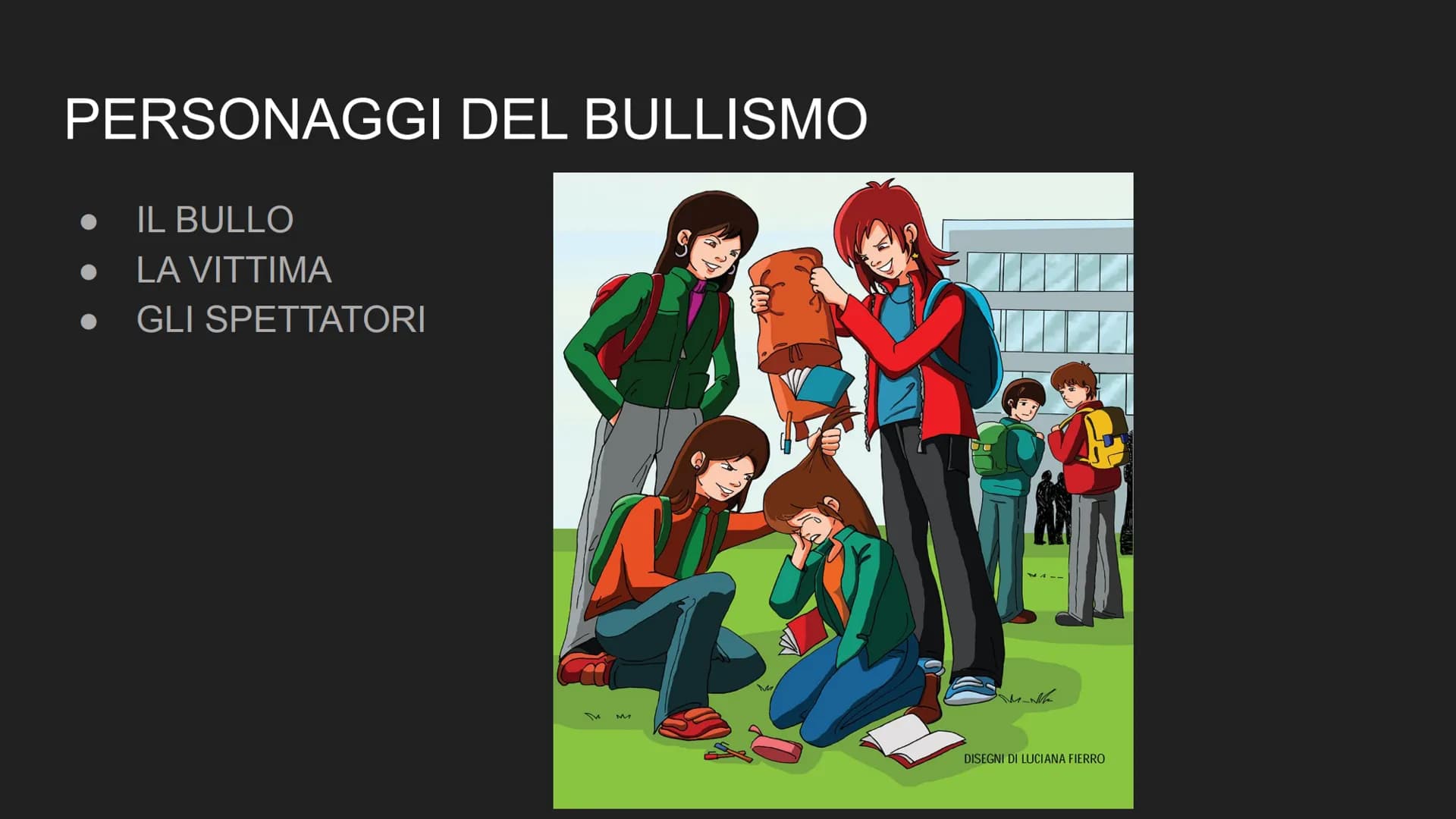 IL BULLISMO
BULLISMO
by: Messina Silvia CHE COS'É IL BULLISMO?
Con il termine bullismo si Intende un comportamento aggressivo e ripetitivo n