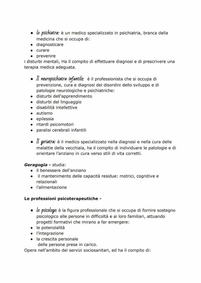 INTERVENTI IN AMBITO SOCIO SANITARIO
1 la figura professionale dell'operatore socio sanitario
1.1 I servizi alla persona
Nell'ambito dei ser