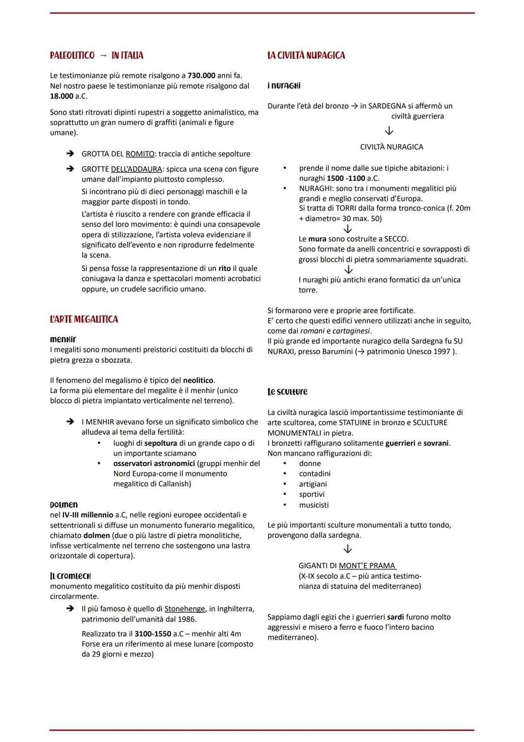 # Arte
delle antiche civilta

PRE ISTORIA

Preistoria → 2,5 milioni di anni

1. PALEOLITICO
2. MESOLITICO
3. NEOLITICO

}

età della pietra
