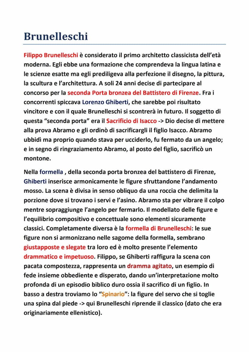 Il Primo Rinascimento
Nel corso del primo Quattrocento in Italia prevalsero maggiormente
cinque Stati: Firenze, il ducato di Milano, la Repu