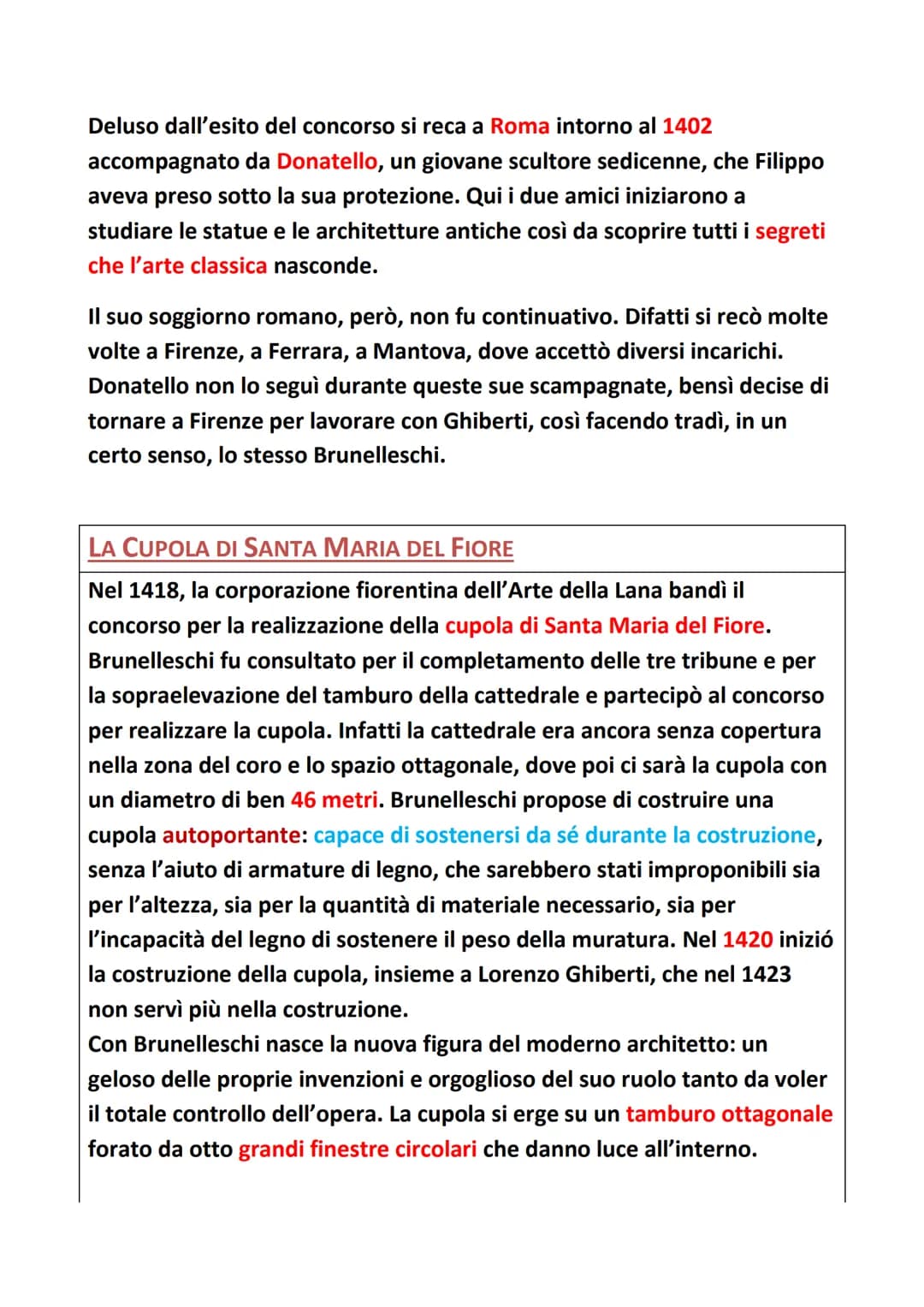 Il Primo Rinascimento
Nel corso del primo Quattrocento in Italia prevalsero maggiormente
cinque Stati: Firenze, il ducato di Milano, la Repu
