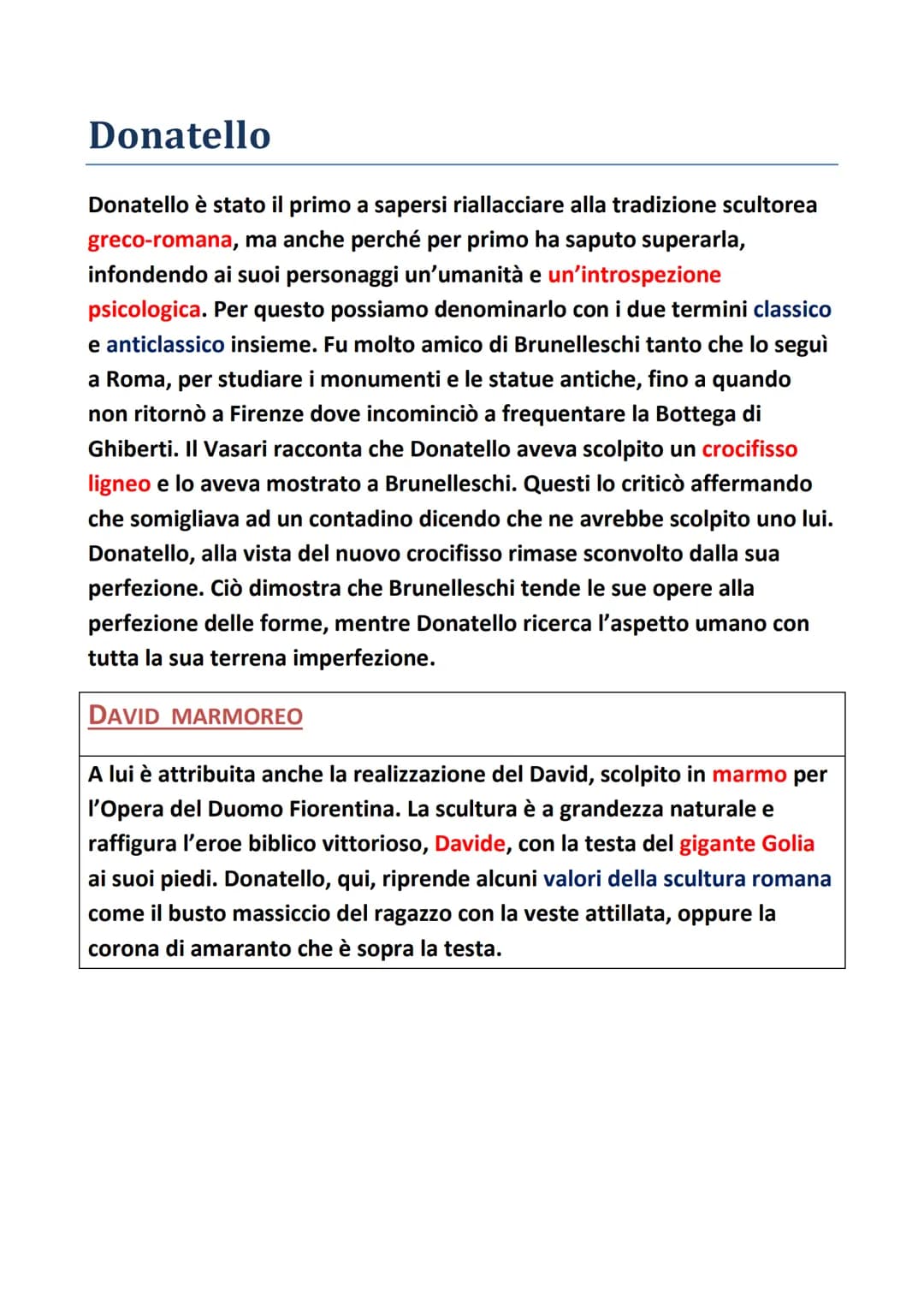 Il Primo Rinascimento
Nel corso del primo Quattrocento in Italia prevalsero maggiormente
cinque Stati: Firenze, il ducato di Milano, la Repu