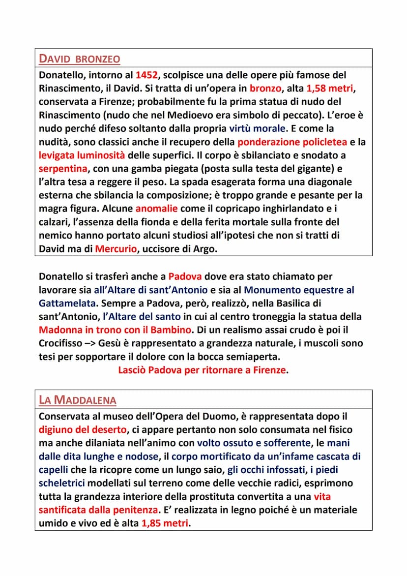 Il Primo Rinascimento
Nel corso del primo Quattrocento in Italia prevalsero maggiormente
cinque Stati: Firenze, il ducato di Milano, la Repu