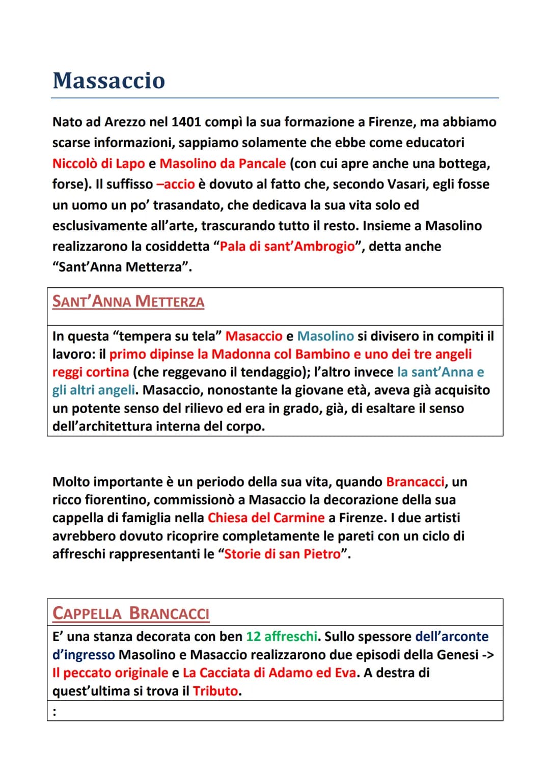 Il Primo Rinascimento
Nel corso del primo Quattrocento in Italia prevalsero maggiormente
cinque Stati: Firenze, il ducato di Milano, la Repu