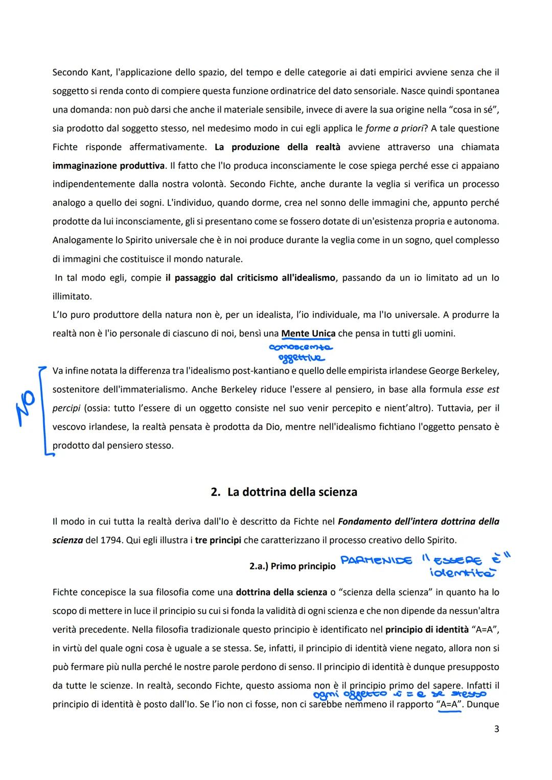 Johann Gottlieb Fichte
(Rammenau, Sassonia, 1762- Berlino, 1814)
Nasce in una poverissima famiglia contadina e riesce a studiare solo perché