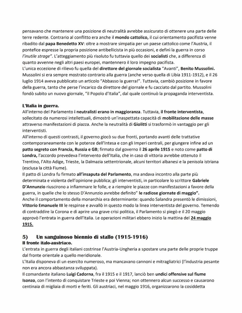LA PRIMA GUERRA MONDIALE
1) L'Europa alla vigilia della guerra.
La Germania e l'antagonismo con Francia e Gran Bretagna.
Particolarmente tes