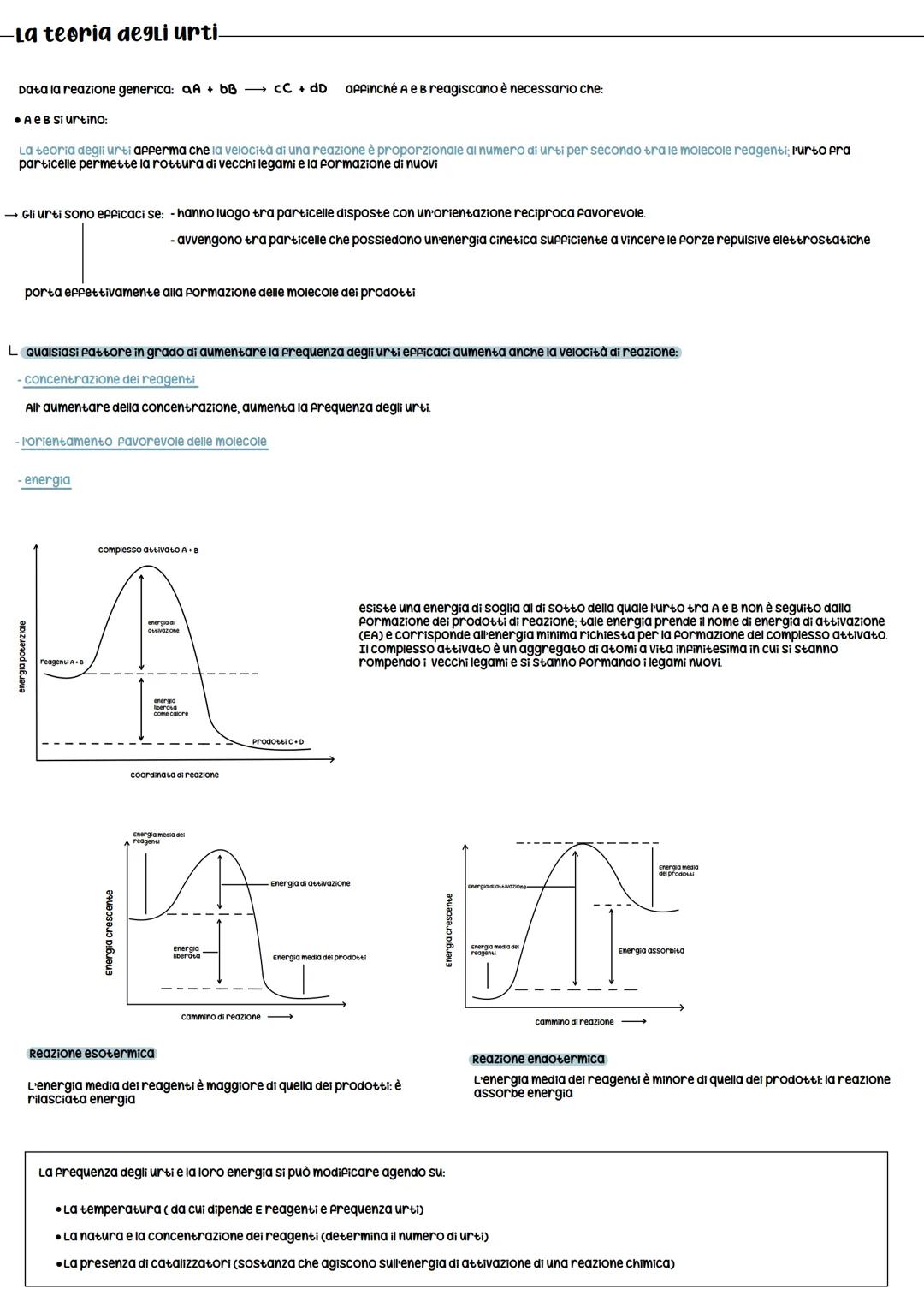 LLa chimica cinetica studia la velocità con cui avviene una reazione chimica
CHIMICA CINETICA
-La velocità di reazione
Lè la velocità con cu