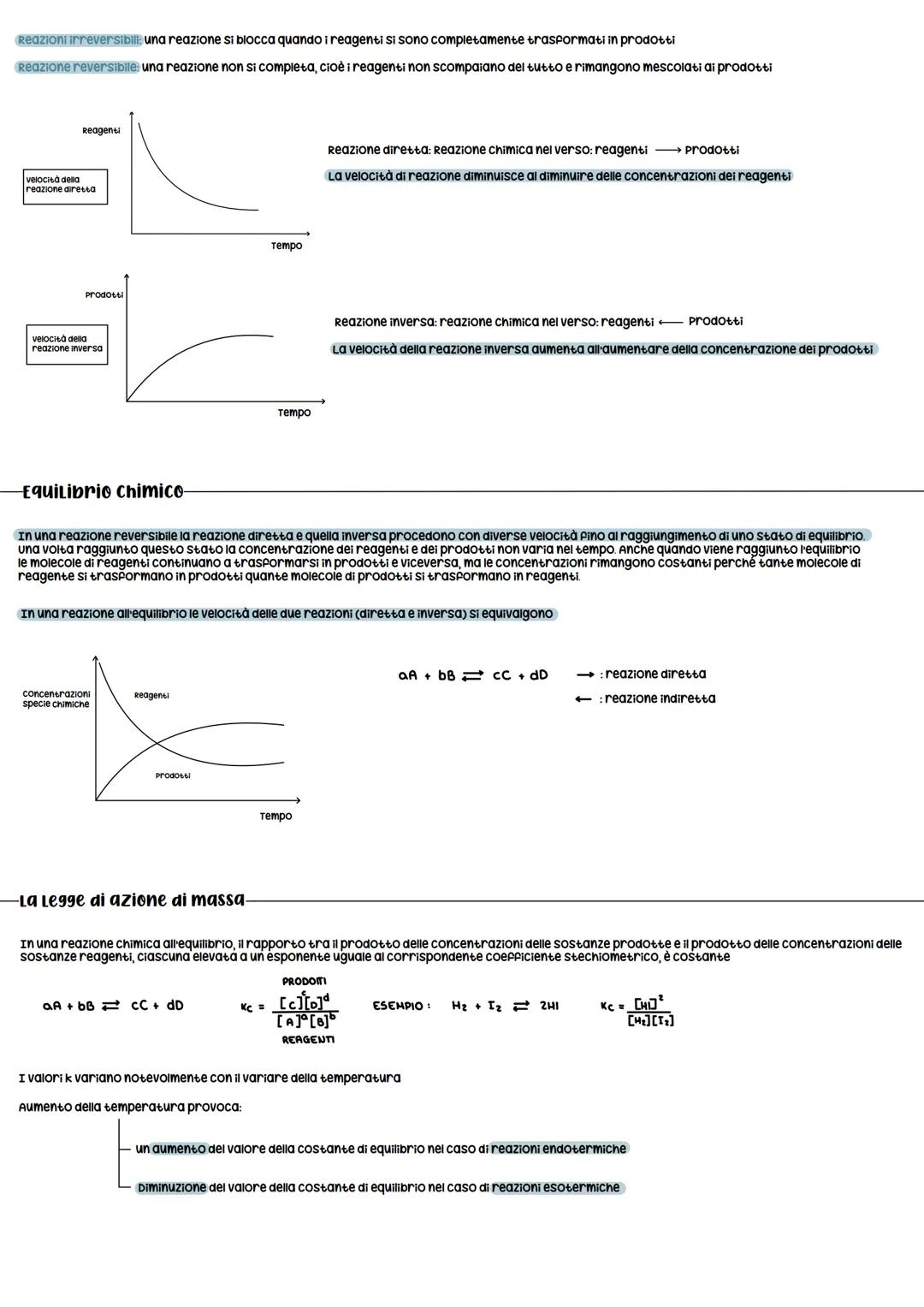 LLa chimica cinetica studia la velocità con cui avviene una reazione chimica
CHIMICA CINETICA
-La velocità di reazione
Lè la velocità con cu