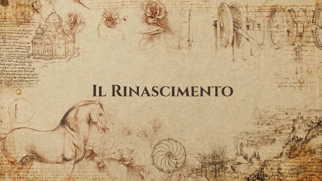 Il Rinascimento 