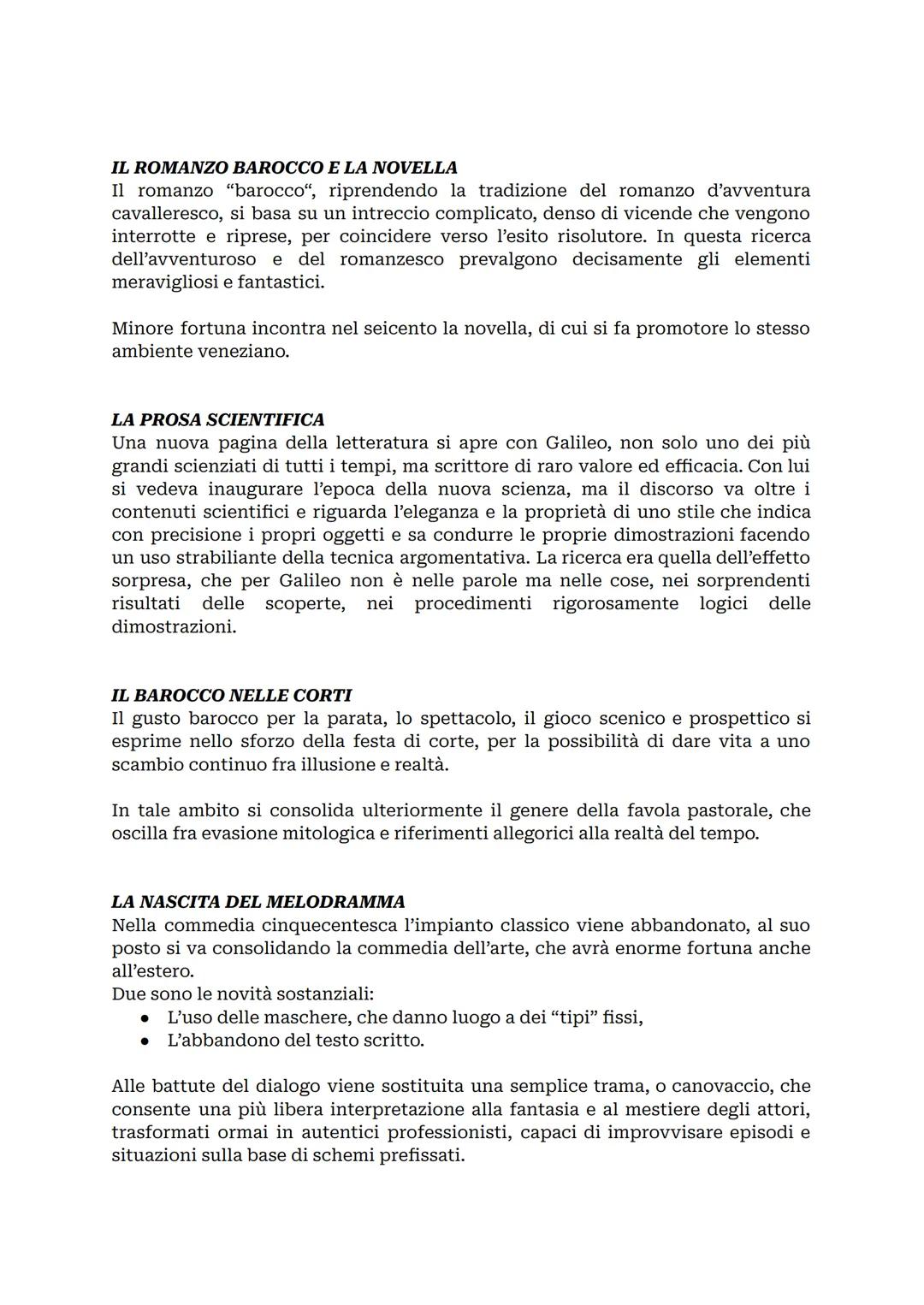 # IL BAROCCO

Nel 1500-1600 si sviluppò il barocco.
Contesto storico:
- In Europa c'erano delle guerre;
- Nascita e formazione delle monarch